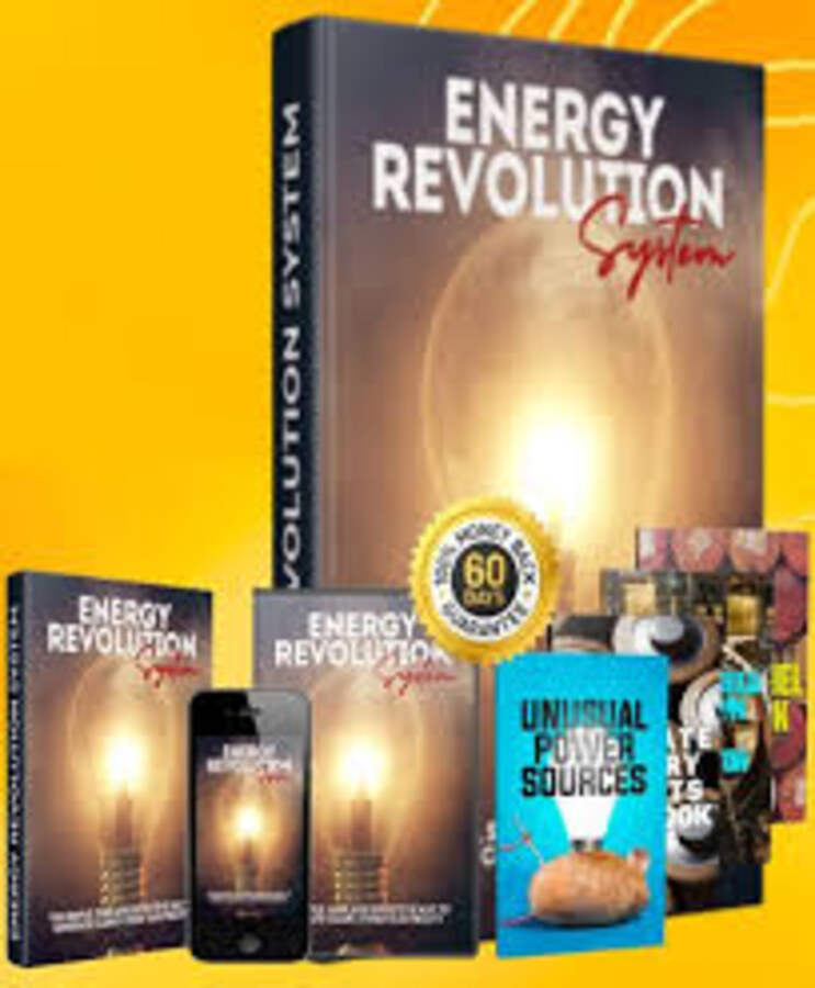 Energy Revolution System 60-day money-back guarantee badge shown with the product guide